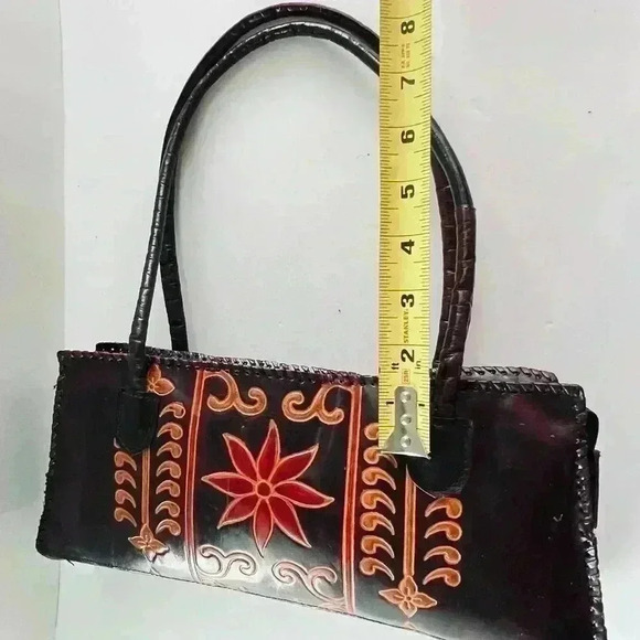 ALDO  SHOULDER WOMEN BROWN LEATHER BAG - Picture 4 of 9